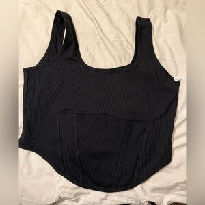 VS PINK Cinched Corset Top